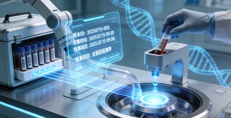 博乐医疗样本通过专业冷链箱运输