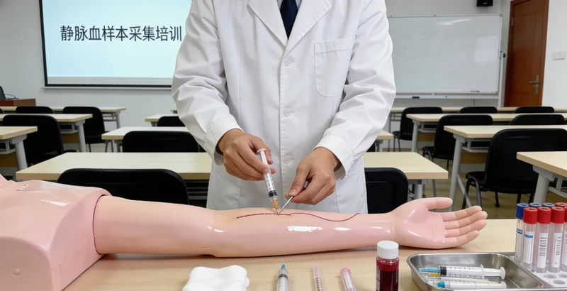 诸暨护士进行基因检测静脉血样本