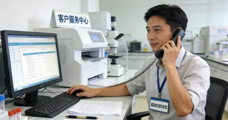 汨罗市民在遗传咨询门诊与医生交