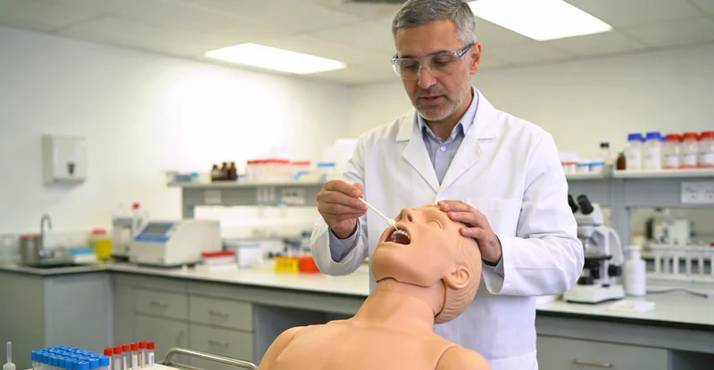 海西州基因检测无创采样过程示意