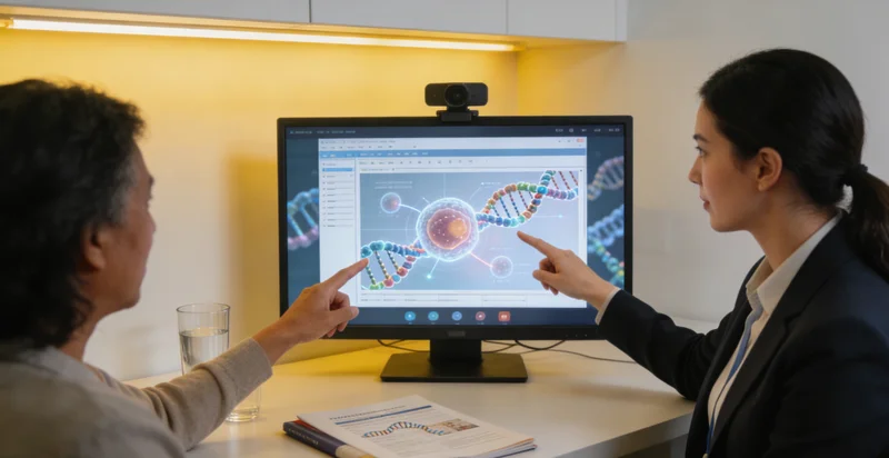 曲阜遗传咨询医生与家庭沟通场景