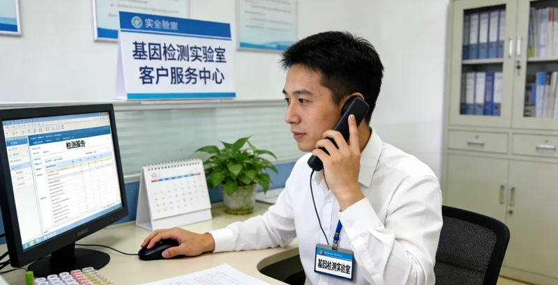 阆中夫妇在医院进行遗传咨询场景