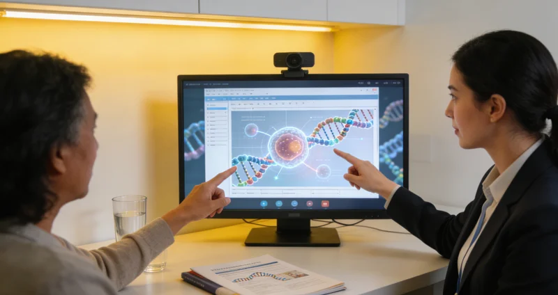 乌海患者与医生进行遗传咨询报告