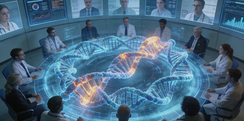 潍坊女性与医生进行遗传咨询沟通