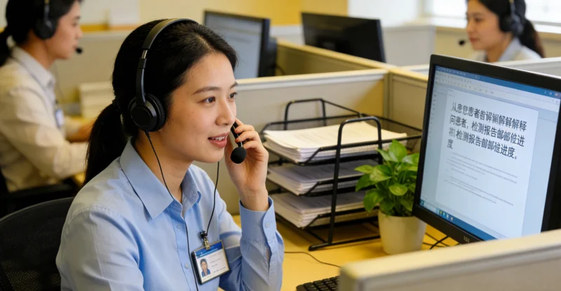 福鼎专业实验室进行基因测序分析