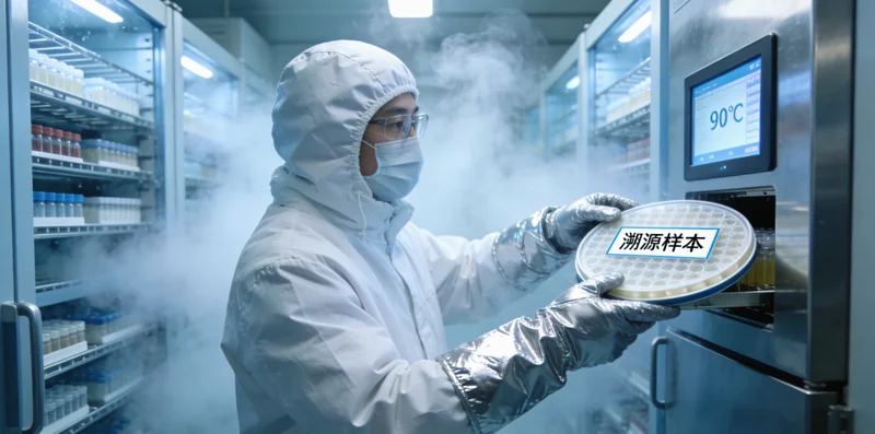 象征精准医疗的DNA光束与佛山