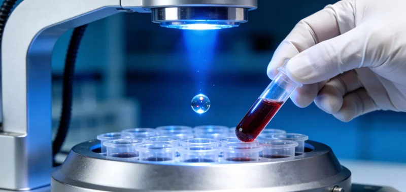 定西居民进行基因检测抽血采样