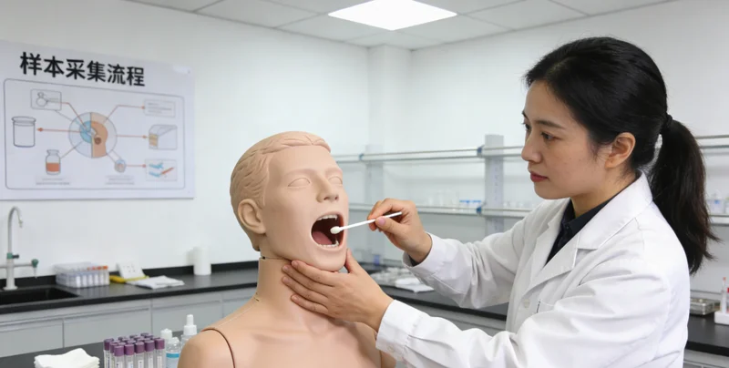 鹰潭医院基因检测样本采集现场