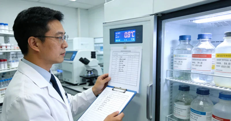 溧阳市民进行肠癌早期筛查示意