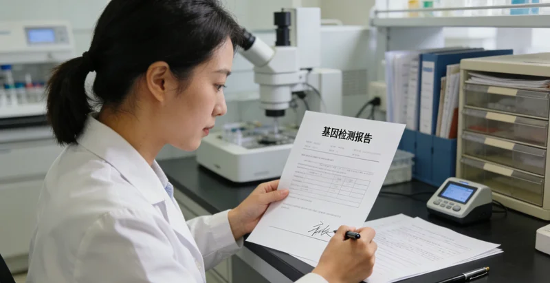 扬州基因检测报告解读与数据分析