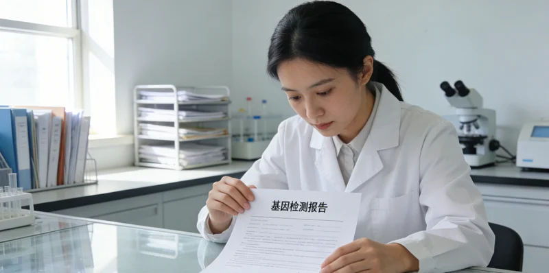 张家港基因检测生命说明书比喻插
