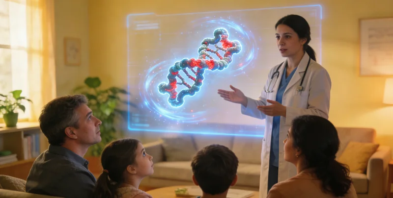 武汉遗传咨询师与家庭面对面沟通