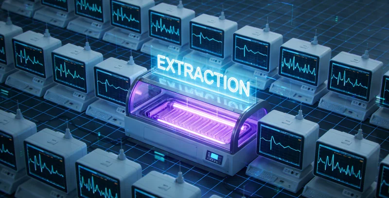 安国居民在进行无创基因采样