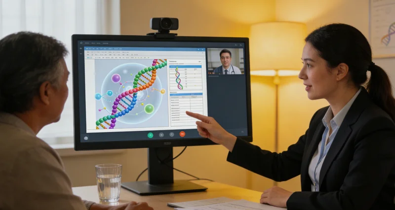 湖州遗传咨询师与女性进行家庭健