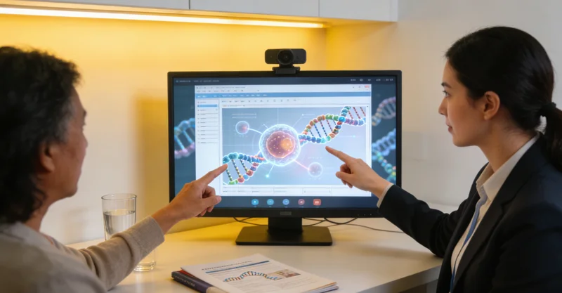 贵阳遗传咨询师与家庭进行肿瘤家