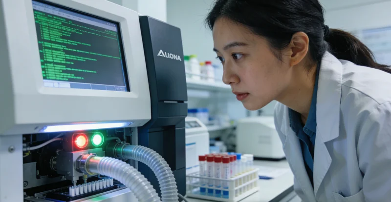 娄底专业实验室进行基因测序分析