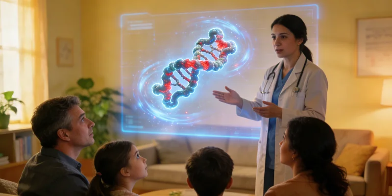 黑斑息肉综合征达茂旗家族遗传图