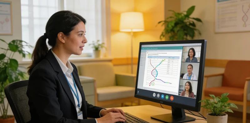 龙港遗传咨询师与家庭沟通场景