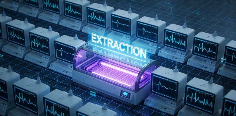 丰城基因检测中心工作人员进行血