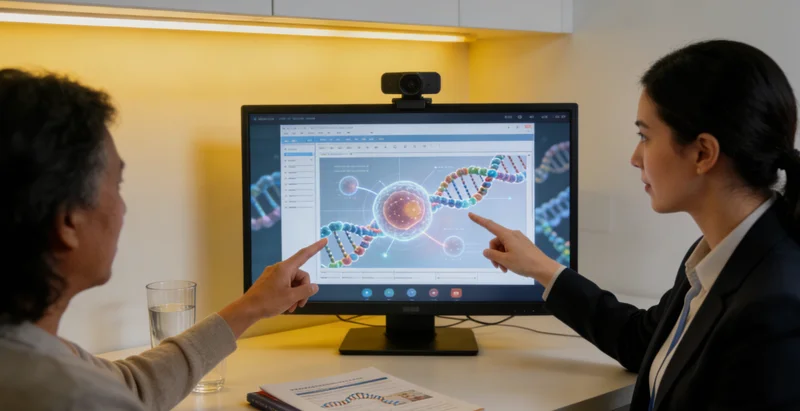 马鞍山遗传咨询师解读检测报告