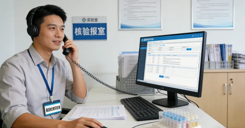 佛山女性在诊室进行遗传健康咨询