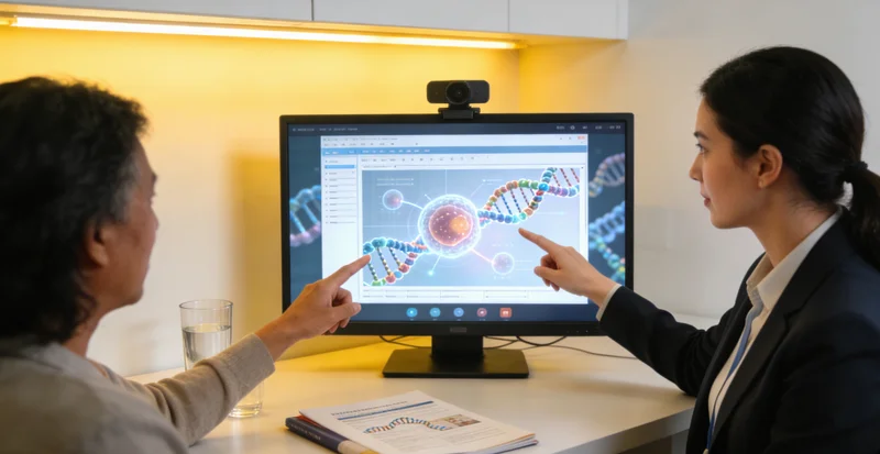 鹰潭某医疗机构遗传咨询室，医生