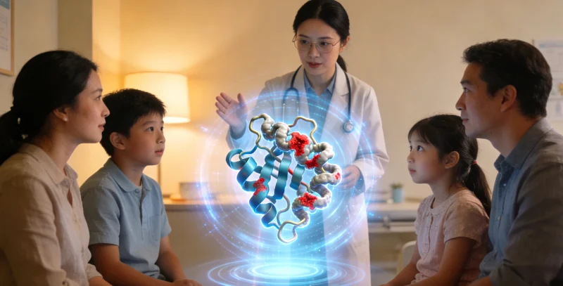 果洛居民与医生远程解读基因报告