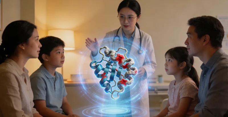 大同遗传咨询师与女性咨询者亲切