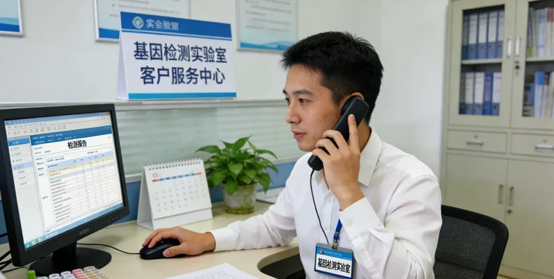 楚雄遗传咨询师与居民沟通基因检