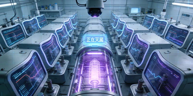 自贡基因检测采样过程抽血示意图