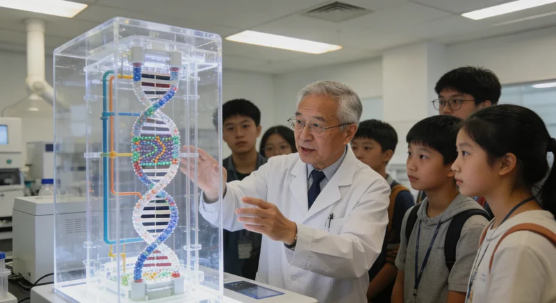 巴中遗传咨询师向家庭讲解MLH