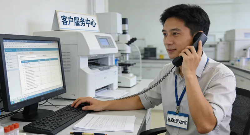 江山患者在医院进行遗传咨询与基