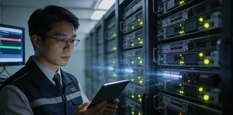 古交农民陈先生在田间与家人安心