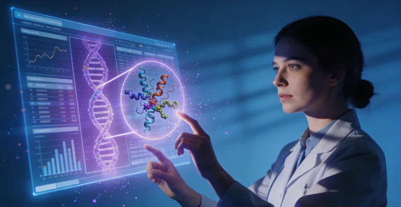 博乐居民在查看并理解基因检测报