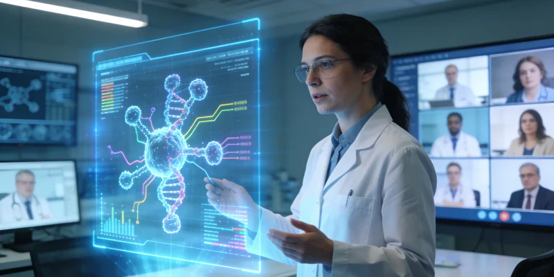 邓州女性在专业机构进行基因检测