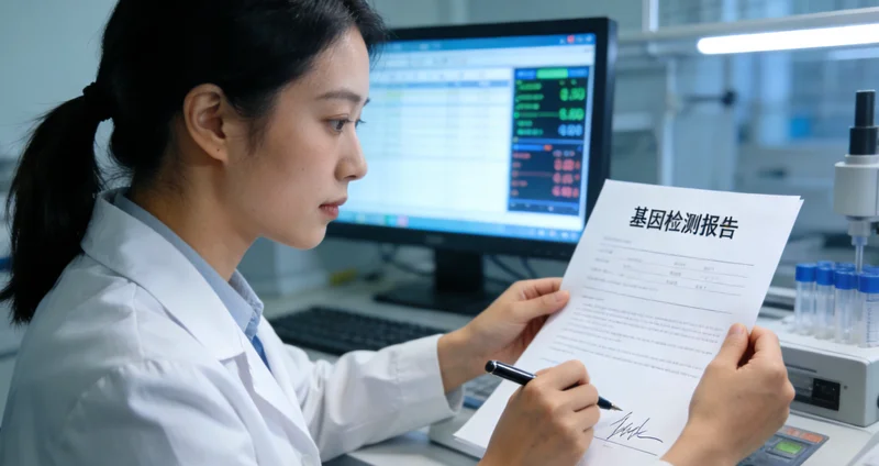 福泉基因检测报告解读示意图