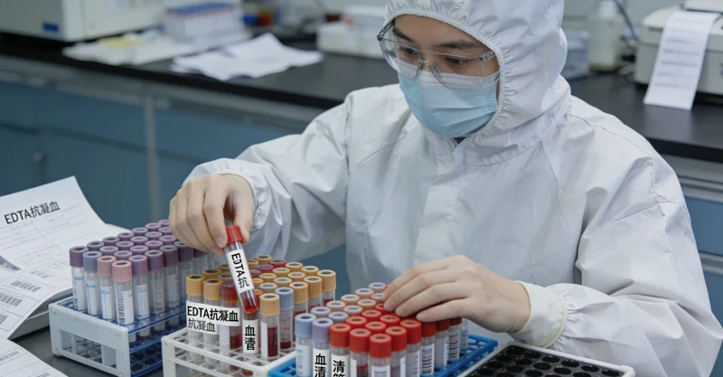 汕头年轻女性进行乳腺B超检查