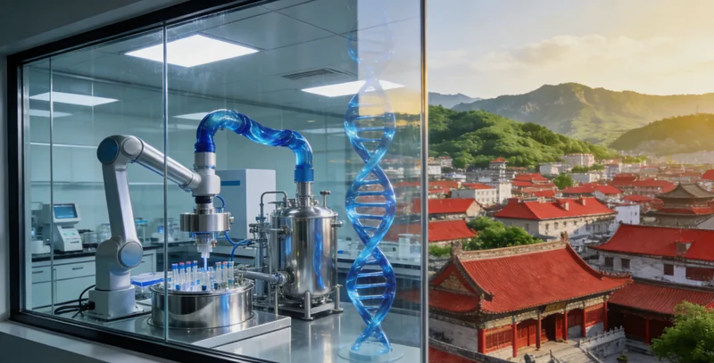 义马遗传咨询师与女性咨询者进行