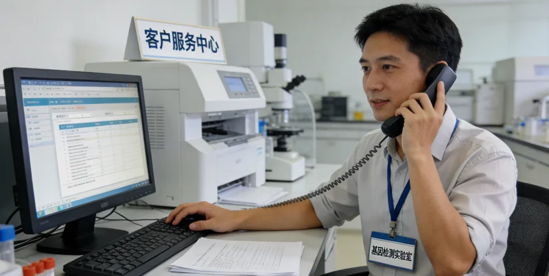 潍坊遗传咨询师与市民沟通基因检