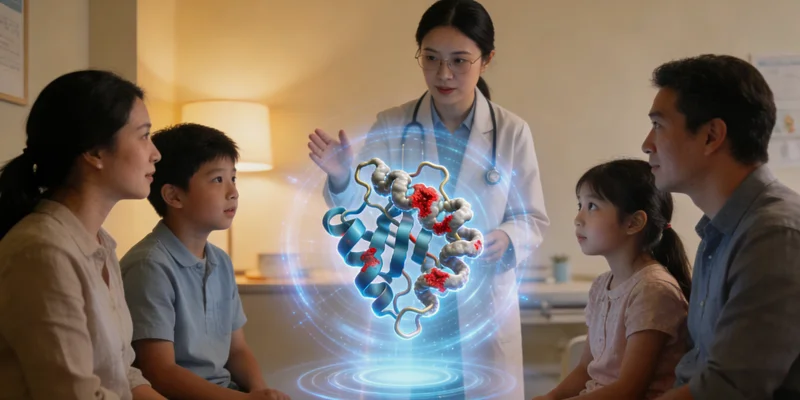 福泉家庭进行遗传健康咨询