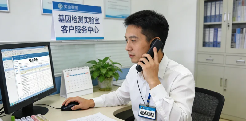 昭通医生与患者面对面进行基因检