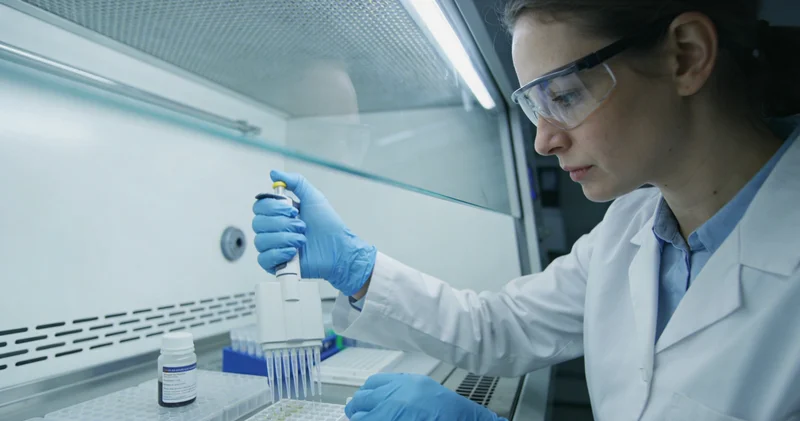 临汾合作实验室基因测序工作场景