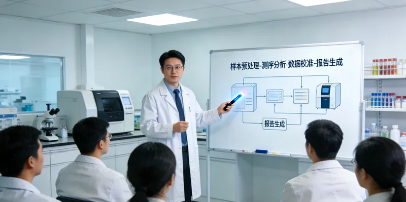 漳平家庭共同查看并讨论基因检测