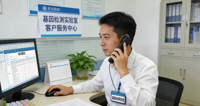 滕州医生与患者进行基因报告解读