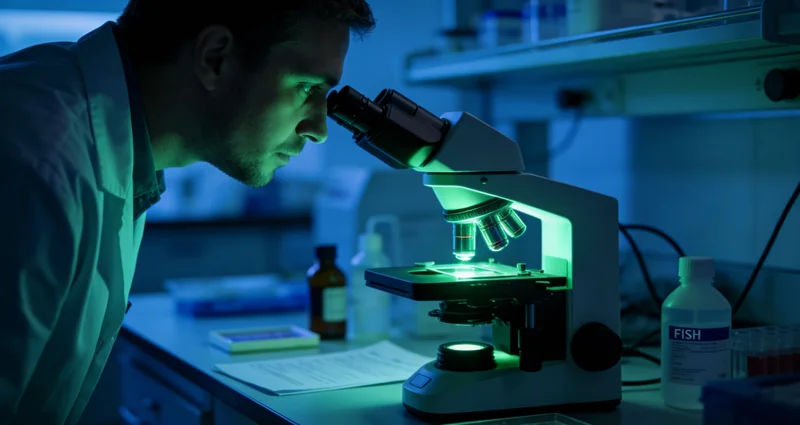 邓州女性根据基因检测报告与医生