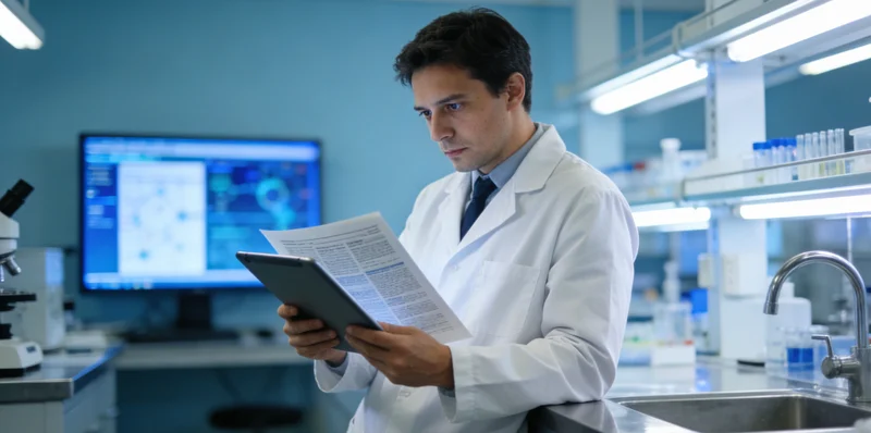 滦州合作基因检测实验室内部工作