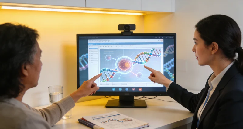 锦州遗传咨询师与家庭绘制家系图