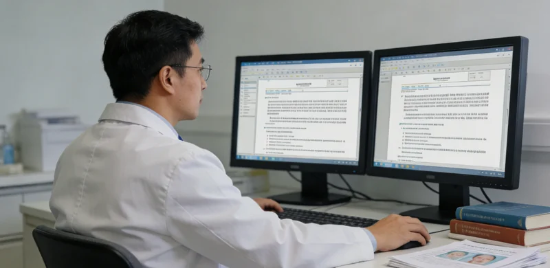 诸城医生与家庭进行遗传报告解读