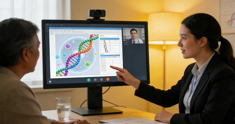 北京遗传咨询师与患者沟通家族病