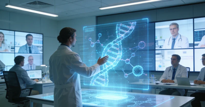 五大连池市民在查看体检报告,面